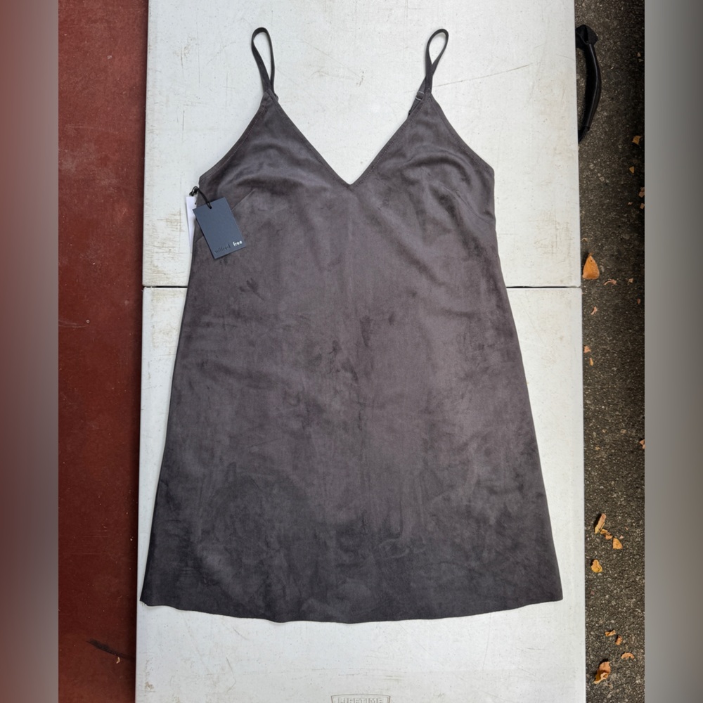 Wilfred Free People Charcoal Gray vivienne Dress - Picture 2 of 6